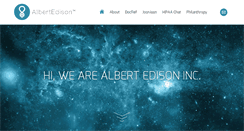 Desktop Screenshot of albertedison.com